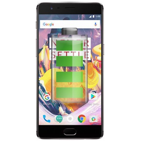 Cambio bateria One Plus 3