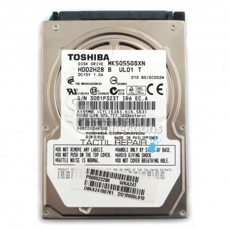 Instalación OS con Disco Duro TOSHIBA 2,5'' 500 GB Instalación OS con Disco Duro TOSHIBA 2,5'' 500 GB